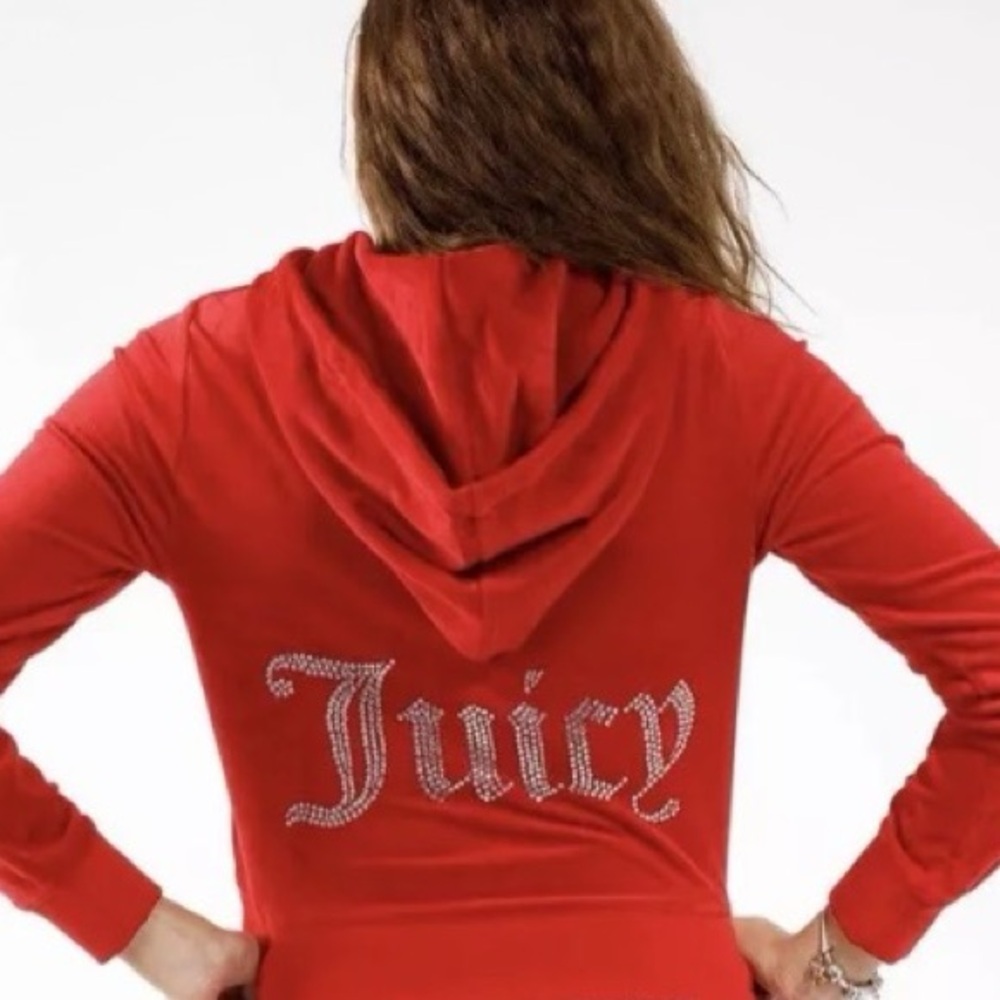 Juicy Couture Red Women's Hoodie